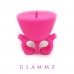 Glammz New Nail Polish Ring Holder | Easy Convenient & Fun | Varnish Your Nails With This Fun New Gadget | Available In 3 Glamorous Colours: Lush Pink, Glitter Blue & Mint Turquoise (lush Pink)