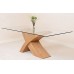 Valencia Large Oak Dining Table & 6 Or 8 Lola Leather Chairs (available In 4 Colours) (ivory, Table & 6 Chairs)
