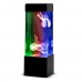 Mini Jellyfish Led Light - Features 2 Realistic Jellyfish - Neon Coloured - 22cm Tall