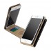 Honest Quality Quality Iphone 5 5g 5s Black Leather Flip Case Cover With Two Card Slot