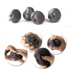 Eqlef® 1pcs Funny Novelty Gift Japanese Gadgets Vent Human Face Ball Anti Stress Scented Caomaru Toy Geek Gadget Vent Toy