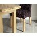 Serene Furnishings The Dining Collection Solid Oak And Veneer Brent Extendable Dining Table, 45 Cm , Brown