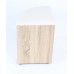 Charles Jacobs Dining Table With Four Cream Stools Set Oak Finish, Space Saver Furniture - Premium Quality
