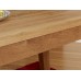 1home New 100% Solid Oak Dining Table Room Furniture Oil Finish Large 180cm (table With 6 Chairs)