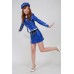 Pvc Mini Skirt Police Costume Shiny (pvc35) Women Size L (japan Import)