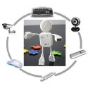 New Style Man Shape Usb 2.0 4 Port High-speed Mini Hub Split Extension Cable For Pc Laptop