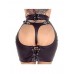 Sexy Open Butt Faux Leather / Pvc Spanking Mini Skirt Fetish Lingerie Clubwear (m 12/14)