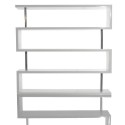 Abc Home Scandinavian Style Wall Unit Steel, White