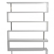 Abc Home Scandinavian Style Wall Unit Steel, White