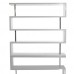 Abc Home Scandinavian Style Wall Unit Steel, White