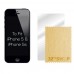 Diamond Sparkle Rose Crystal Case Cover Fits Apple Iphone5 + Free Screen Protector, Cloth Red