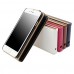 Honest Quality Quality Iphone 5 5g 5s Black Leather Flip Case Cover With Two Card Slot