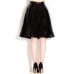 Pvc Jive Circle Skirt-black-uk 16, Us 14, Eu 44 (xl)
