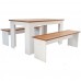 Kendal Dining Set Table & Bench Set