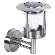 Garden Kraft 18020 Benross Stainless Steel Solar Wall Mounted Light