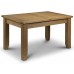 Julian Bowen Astoria Oak Extending Dining Table Set With 4 Chairs, Light Oak