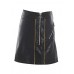 Womens Faux Leather Skirt Sexy Pu Mini Sizes 8 - 14 (uk - 10, Black)