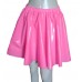 Hot Pink Pvc Circle Skirt / Skating Skirt, Heavy Pvc, Size Xl/ Xxl Elasticated Waist