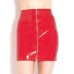 Honour Women's Skirt In Pvc Red Size Uk 10 (s)