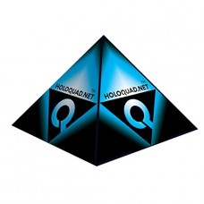 Holoquad Holographic Projector Pyramid 3d Cell Mobile Smart Phone Hologram Iphone Samsung Lg Htc Hq1