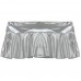 Tiaobug Womens Pantent Leather Pleated Mini Skirt With Inside Panties Clubwear Silver One Size