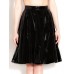 Pvc Jive Circle Skirt-black-uk 16, Us 14, Eu 44 (xl)