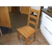 Deluxe Solid Oak Kitchen Or Dining Table And Six 6 Solid Oak Chairs