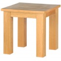 Edinburgh Lamp Table With Lacquer Finish, Natural