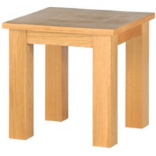 Edinburgh Lamp Table With Lacquer Finish, Natural