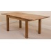 Cotswold Rustic Solid Oak Extending Dining Table (132cm - 198 Cm)