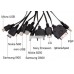 Style 10 In 1 Universal Multi Usb Cable In Car Gadget Mobile Phone Psp Ipad Charger By G4gadget®