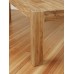 1home Full Solid Oak Dining Table Set With Chunky Legs Room Furniture 200cm (table With 6 Chairs)