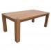 Braemar Rectangular Oak Wood Dining Kitchen Table Furniture Set With 2 Benches