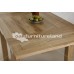 Dorset Solid Oak Extending Dining Table 3ft X 3ft + 4 Brown Scroll Back Leather Chairs