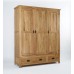 Westbury Reclaimed Oak Triple Wardrobe