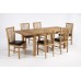 Hampton Extendable Light Oak Dining Table