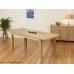 1home 100% Solid Oak Double Extending Dining Table Set Extend 180cm To 225cm To 270cm (table With 8 Chairs)