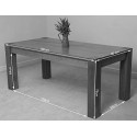 Kuba Chunky Solid Oak 180 X 90 X 78 Cm Dining Room Kitchen Table