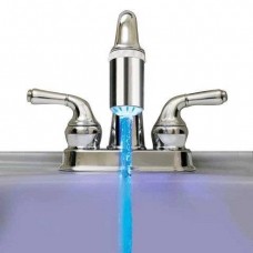 Guilty Gadgets - Water Glow Led Faucet Light Temperature Sensor Adapter