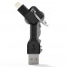 Gadget Juice Chargekey Lightning To Usb 8 Pin Charge & Sync Cable Keyring Keychain For Iphone 6 6s Se 5s 5c 5 Ipad Air 2 Pro Ipad Mini 2 3 4 - Black