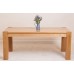 Kuba Chunky Solid Oak 180 X 90 X 78 Cm Dining Room Kitchen Table