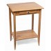 Waverly Oak Small Console Table In Light Oak Finish | Solid Wooden Telephone / Bedside / Lamp / Side / End Stand