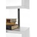 Abc Home Scandinavian Style Wall Unit Steel, White