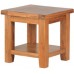 Hardwick Oak Lamp Table With Lacquer Finish, Brown