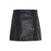 Womens Faux Leather Skirt Sexy Pu Mini Sizes 8 - 14 (uk - 10, Black)