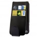 Style Icon Apple Iphone 5c Black Flip Wallet Pu Leather Case Cover With Two Card Slots For Apple Iphone 5c By G4gadget®