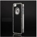 G4gadget® Iphone 4/4s Deluxe Black Brushed Aluminum Diamond Case Bling Cover For Iphone 4/4s