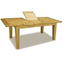 Large Extending Calgary Oak Dining Table 180-230 Extending Dining Table