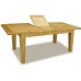 Large Extending Calgary Oak Dining Table 180-230 Extending Dining Table