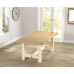 Country Painted Solid Oak Furniture Extending Dining Table With 6 Marino Chairs